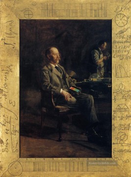 portrait autoportrait porträt Ölbilder verkaufen - Porträt von Professor Henry Ein Rowland Realismus Porträts Thomas Eakins